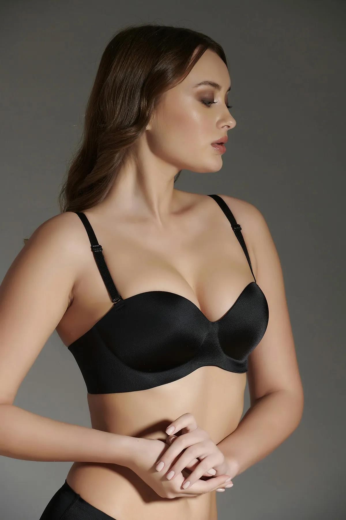 New Bra Lingerie Kadın 6055 Destekli Sütyen