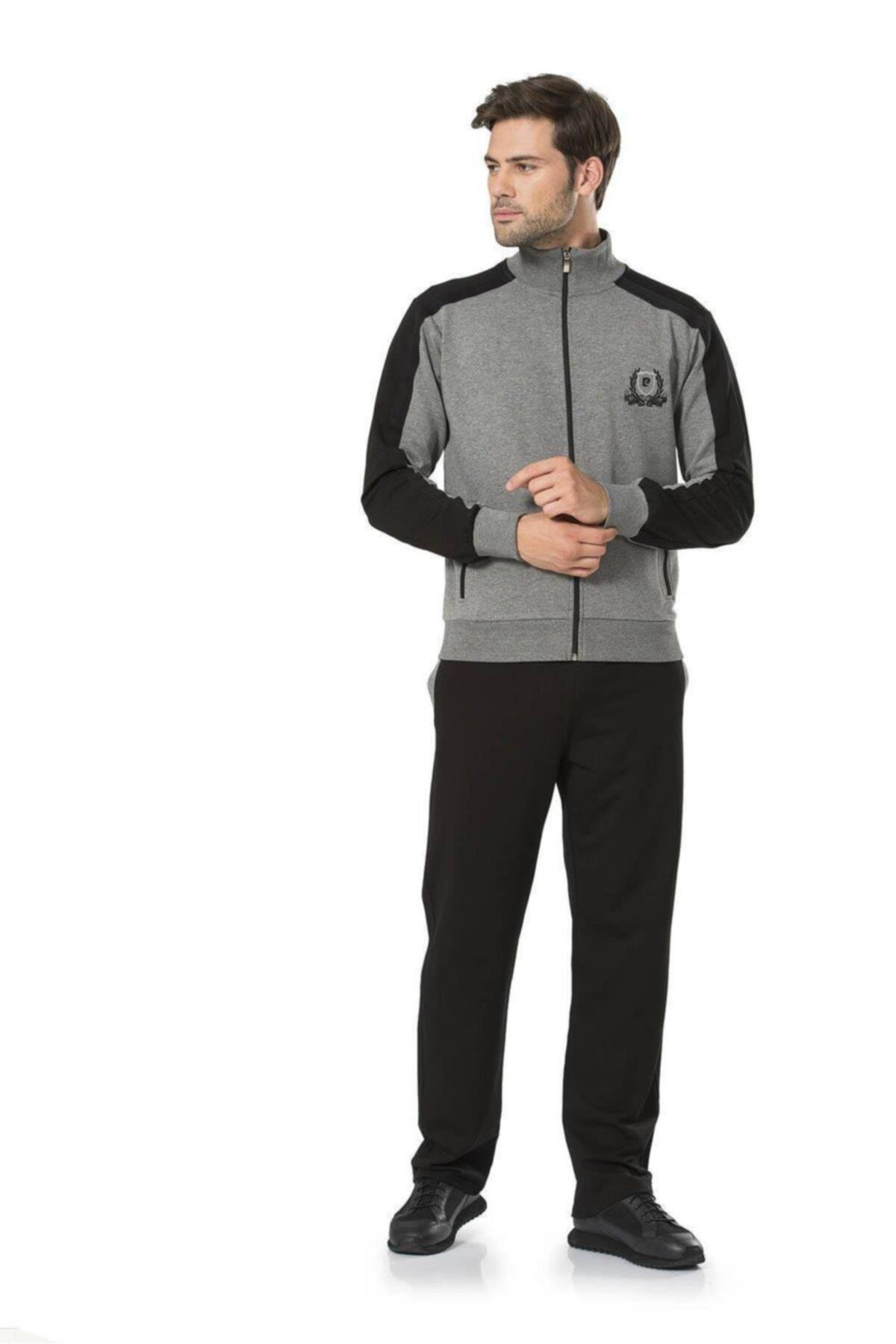 Pierre Cardin Erkek 7045 Spor Eşofman Takımı Gri