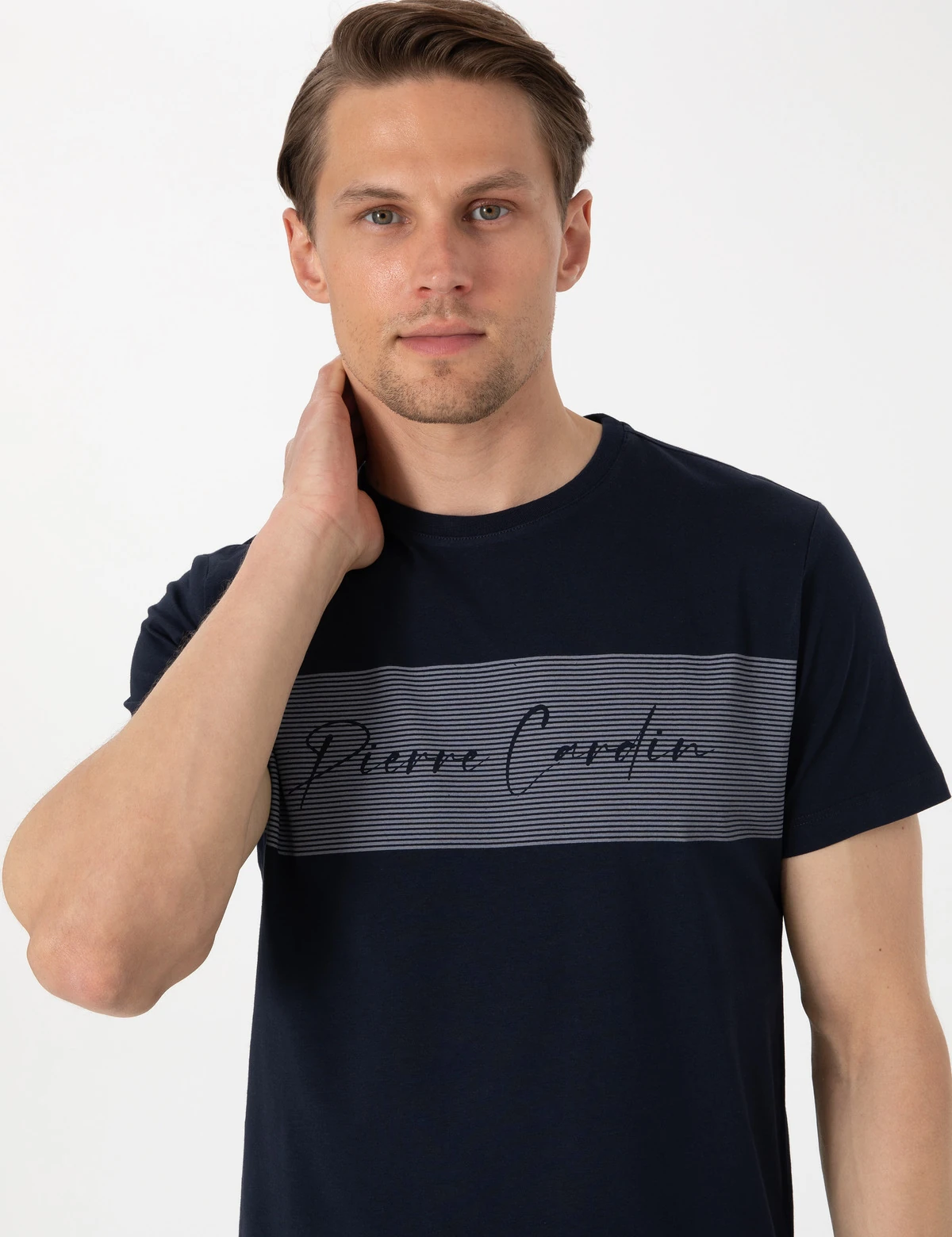 P.Cardin 6080 Kısakol Penye Pjama Takım