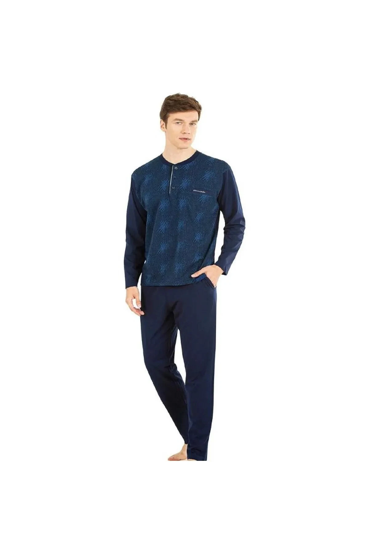 Pierre Cardin 6027 ERKEK JAKARLI PİJAMA TAKIMI