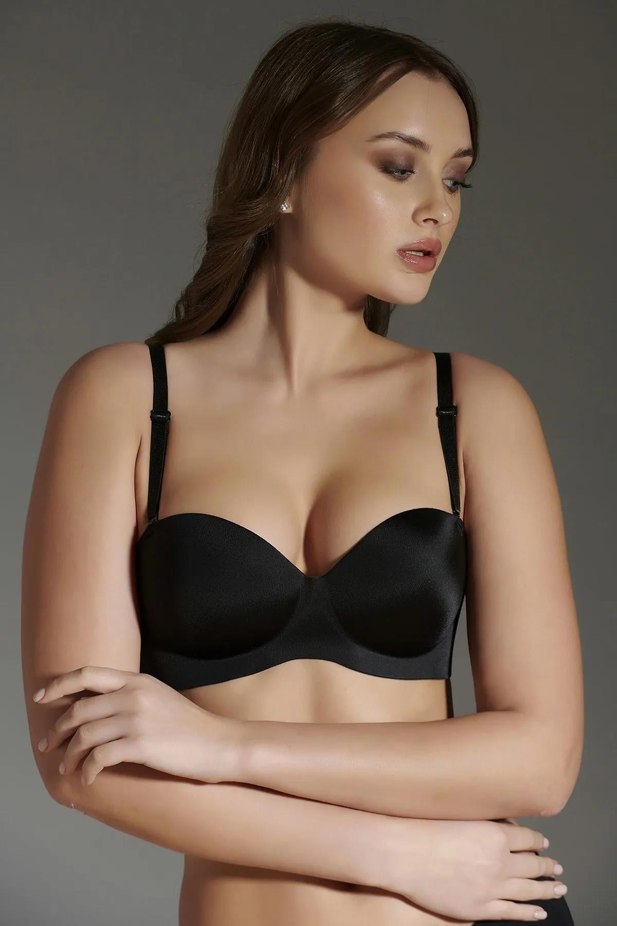 New Bra Lingerie Kadın 6055 Destekli Sütyen