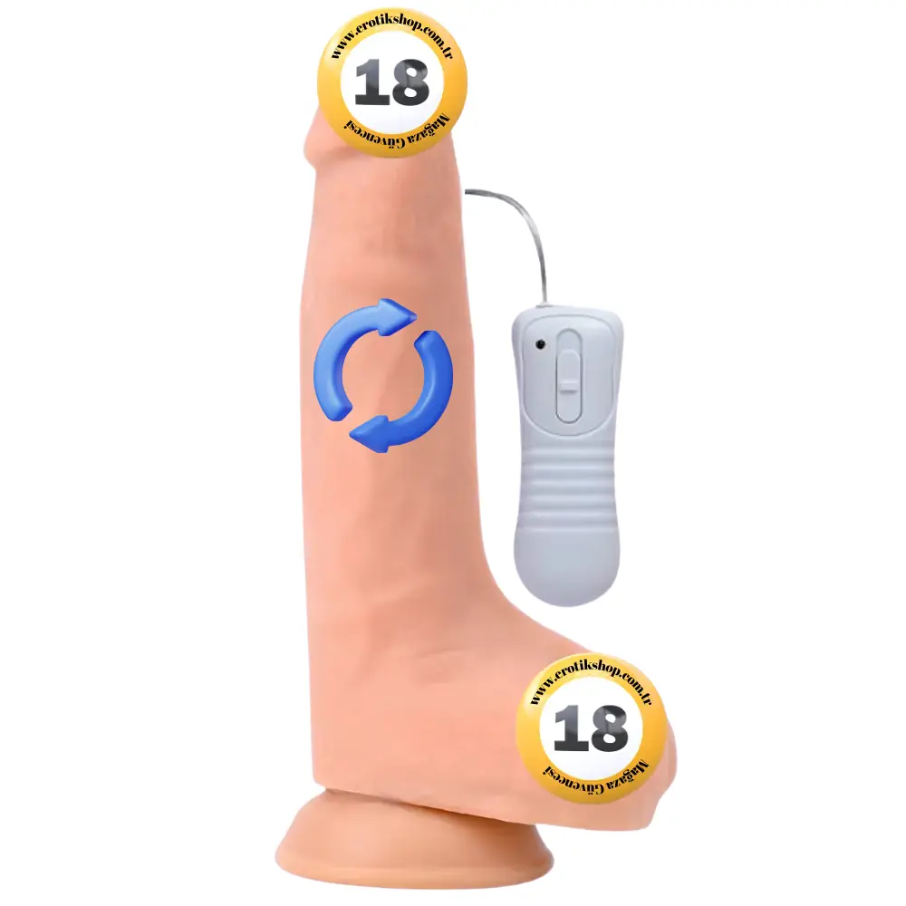 The Dildo Bendable Rotasyonlu ve Titreşimli Realistik Vibratör
