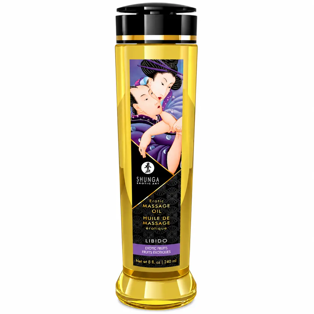 Shunga Massage Oil Sensation Libido Aromalı Isıtmalı Masaj Yağı 240 Ml.