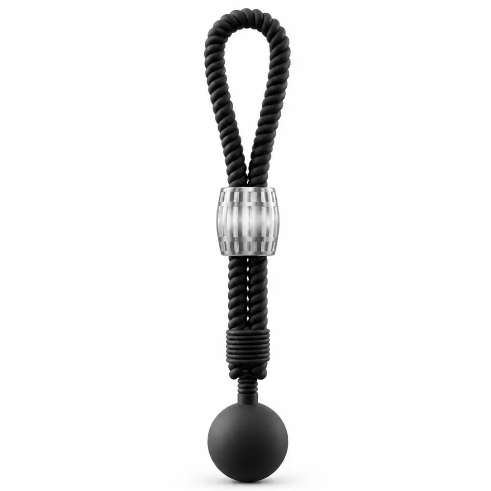 Rebel Men's Gear Ağır Halat Tasarımlı Ağırlıklı Penis ve Testis Halkası 166 g