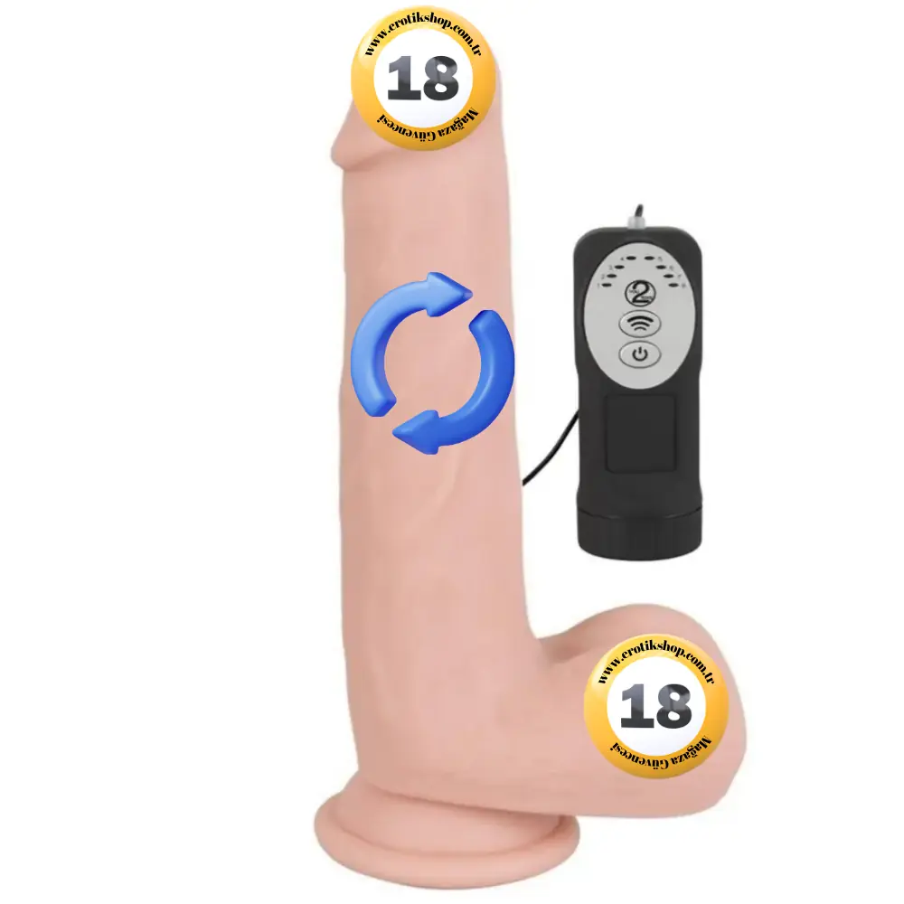 You2Toys Medical Silicone Realistic Thrusting Dildo İleri Geri Titreşimli Penis