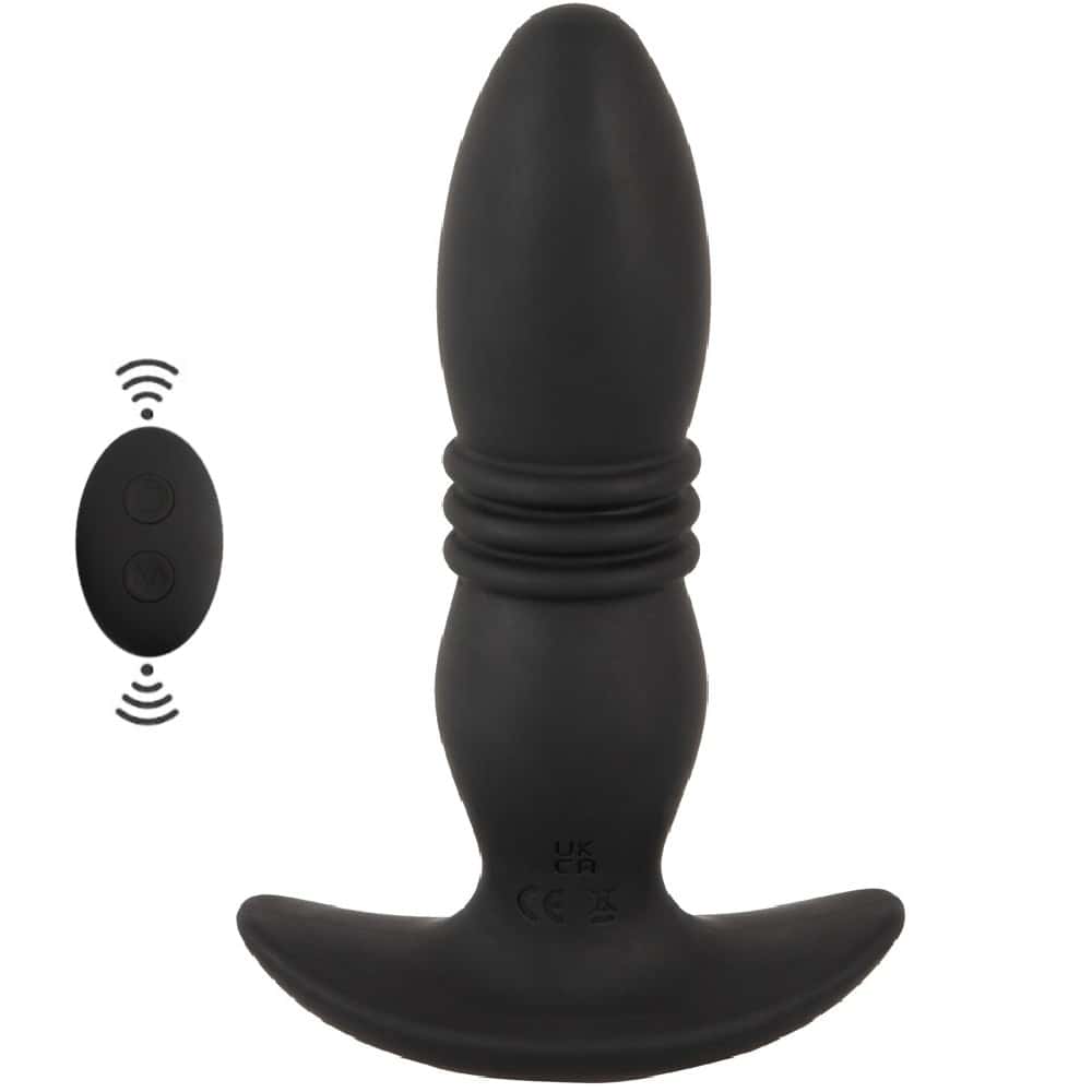 Anos Remote Controlled Thrusting Massager İleri Geri Hareketli Anal Vibratör