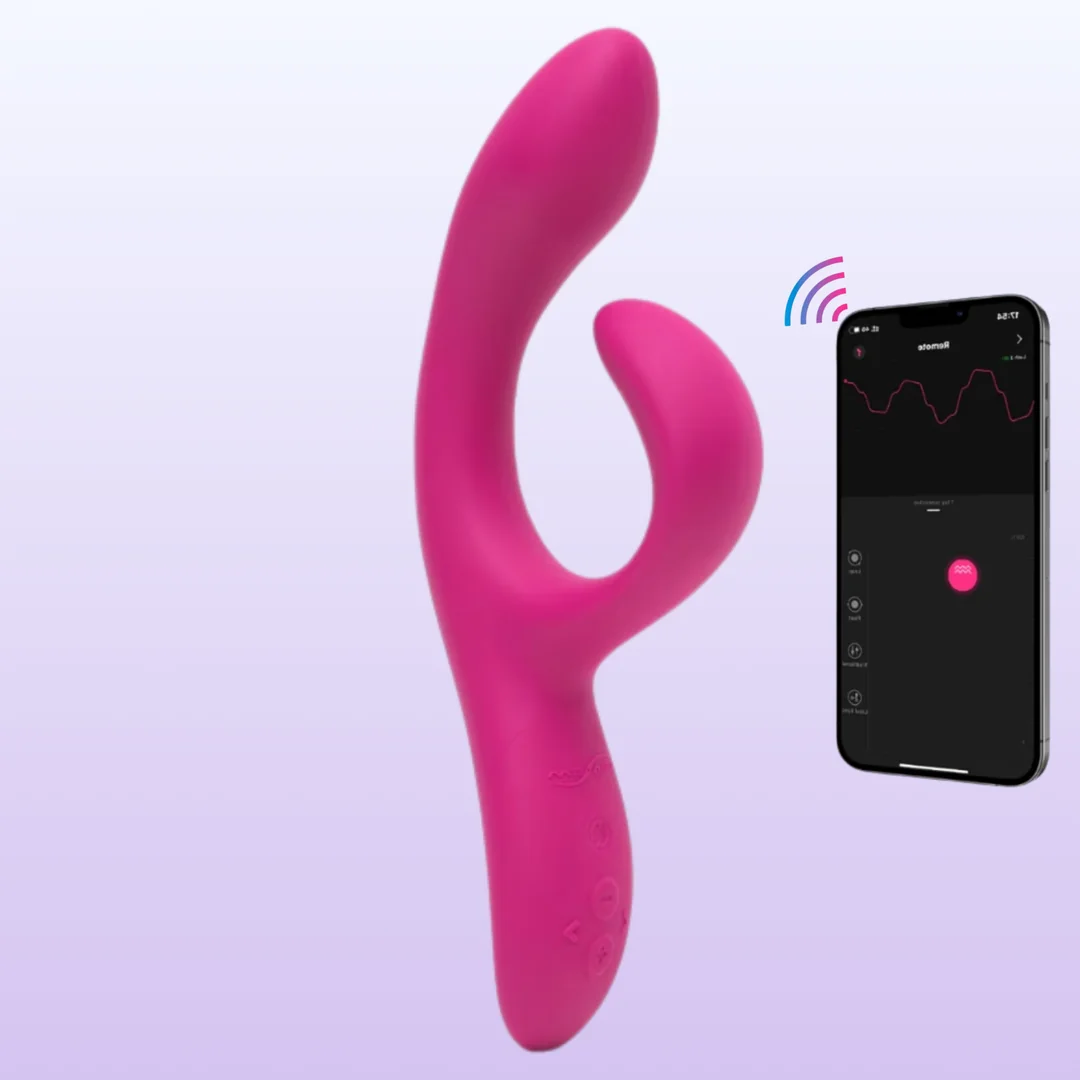 We-Vibe Nova 2 Uygulama Kontrollü Şarj Edilebilir Tavşan Vibratör - Pink