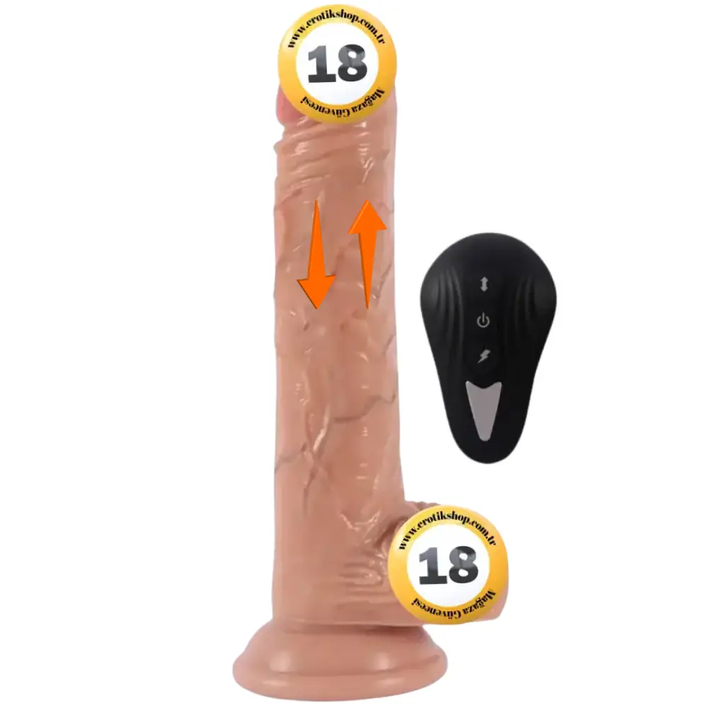Shequ Marvin 20.5 cm İleri Geri Hareketli Penis SQ-WBD10140-V