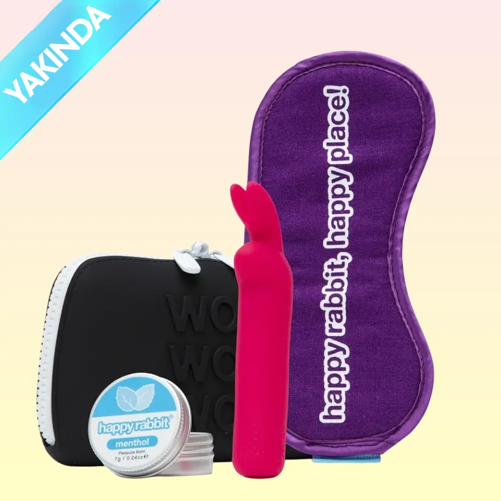 Happy Rabbit Clitoral Pleasure Kit 4 Pcs. Vibratör Set