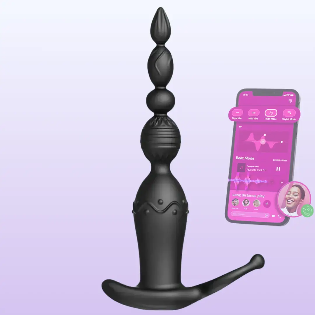 The Anal Fantasy Telefon Kontrollü Titreşimli Anal Vibratör