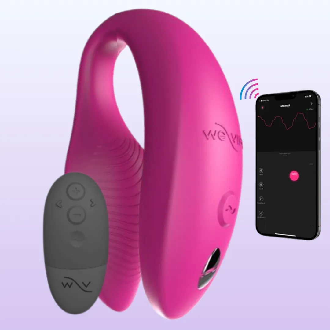 We-Vibe Sync 2 Telefon Kontrollü Uzaktan Kumandalı Couples Vibratör - Pink