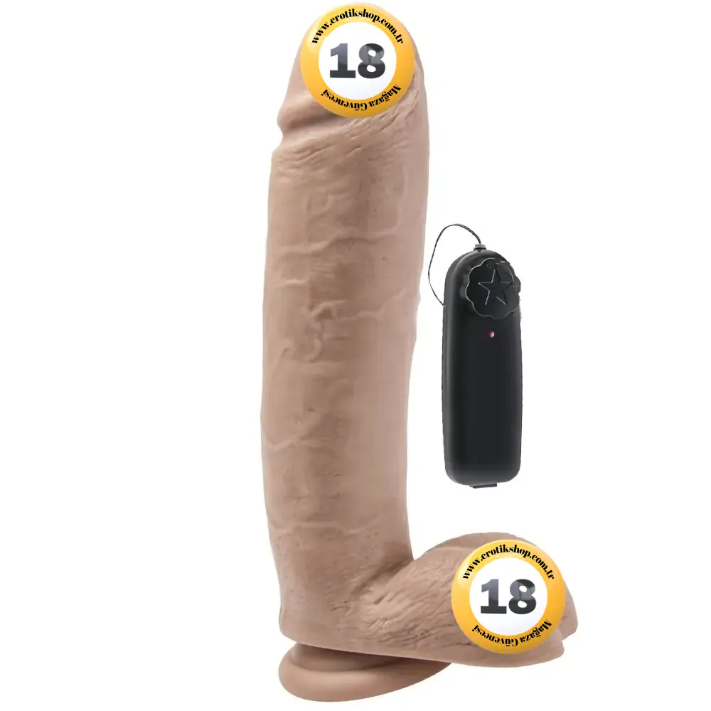 ToyJoy Get Real Büyük Titreşimli Realistik Penis 25 Cm.