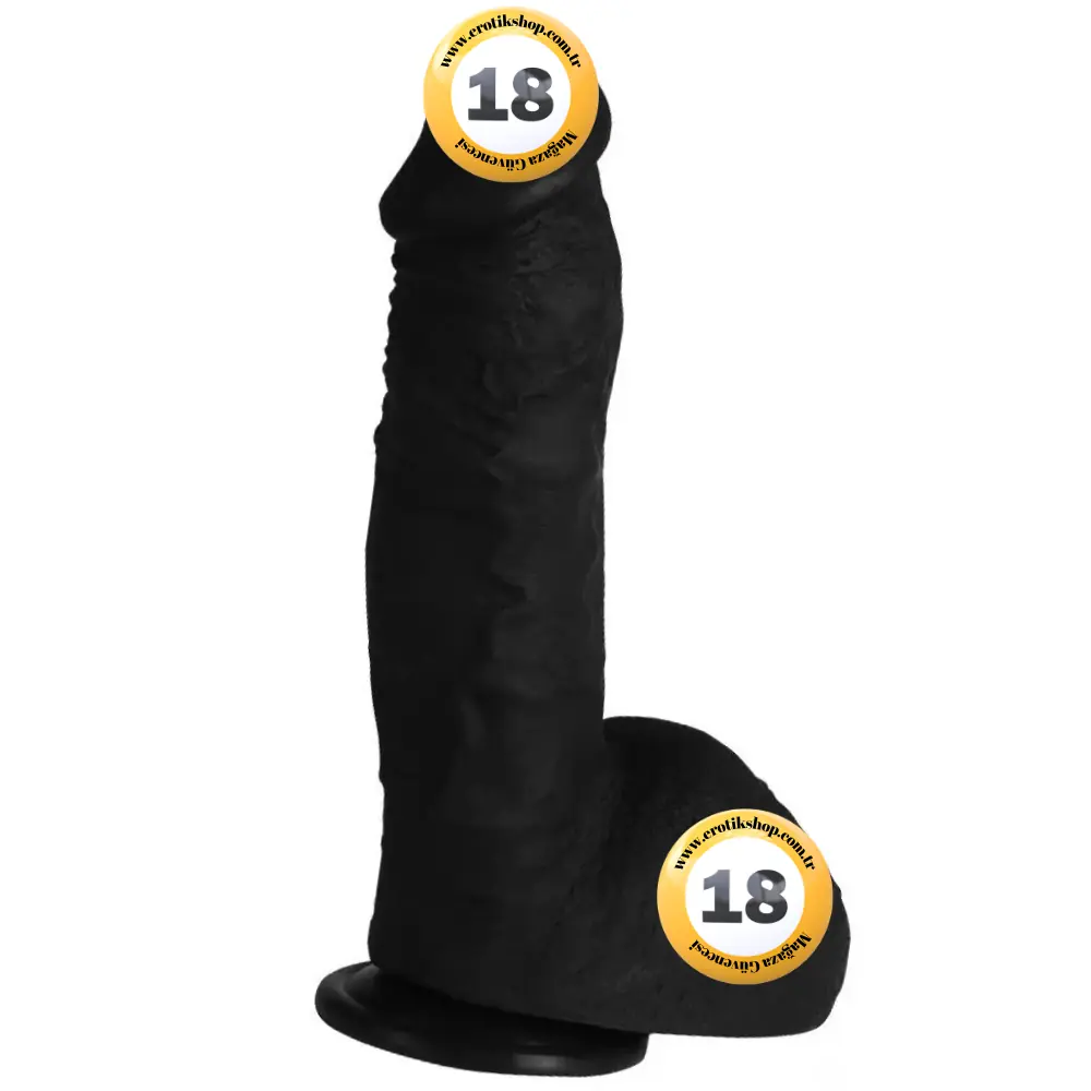 Xise Dildo Series Neptune Natural Doku Realistik Penis XS-WBB10052-Black