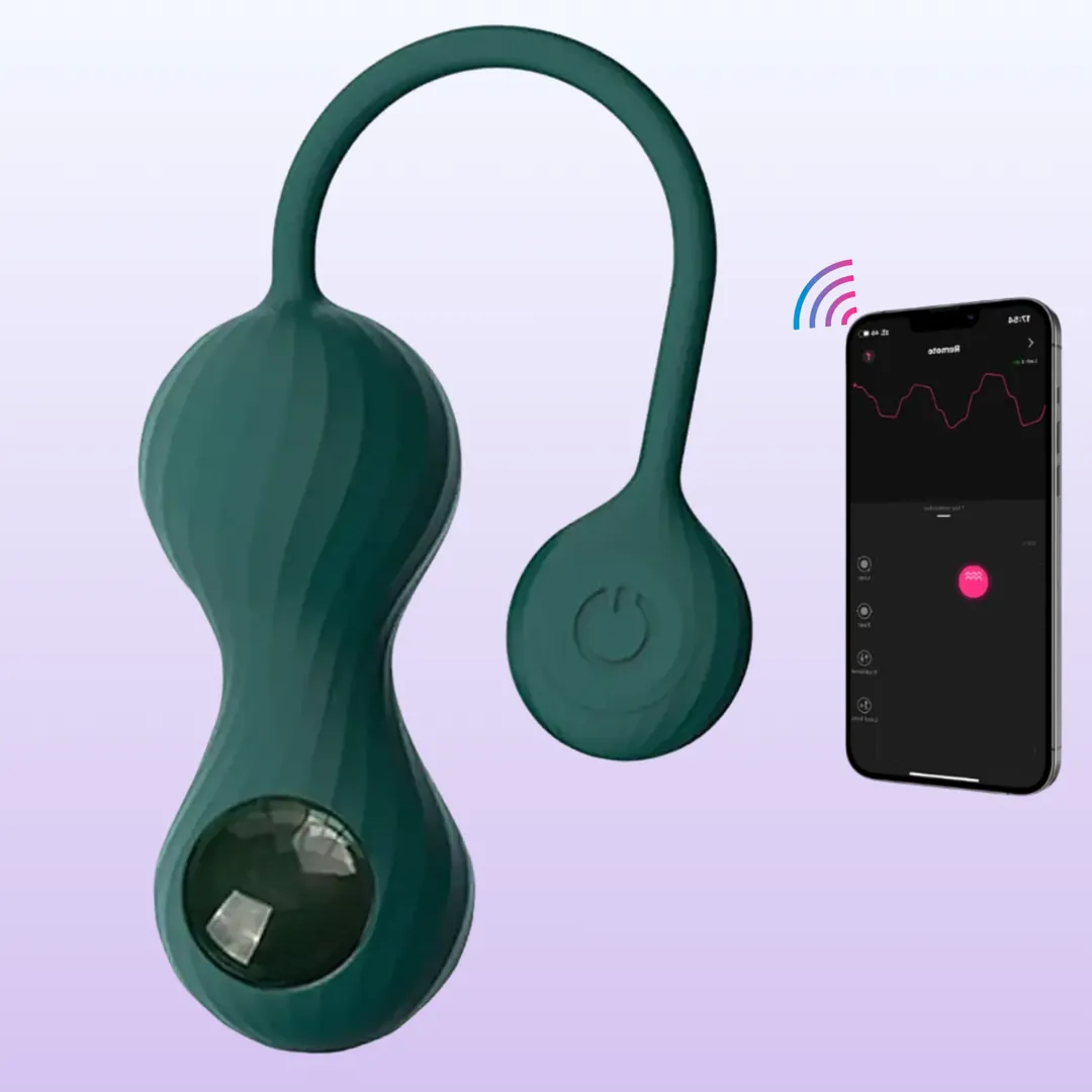 Magic Motion Crystal Duo Smart Telefon Kontrollü Kegel Vibratör