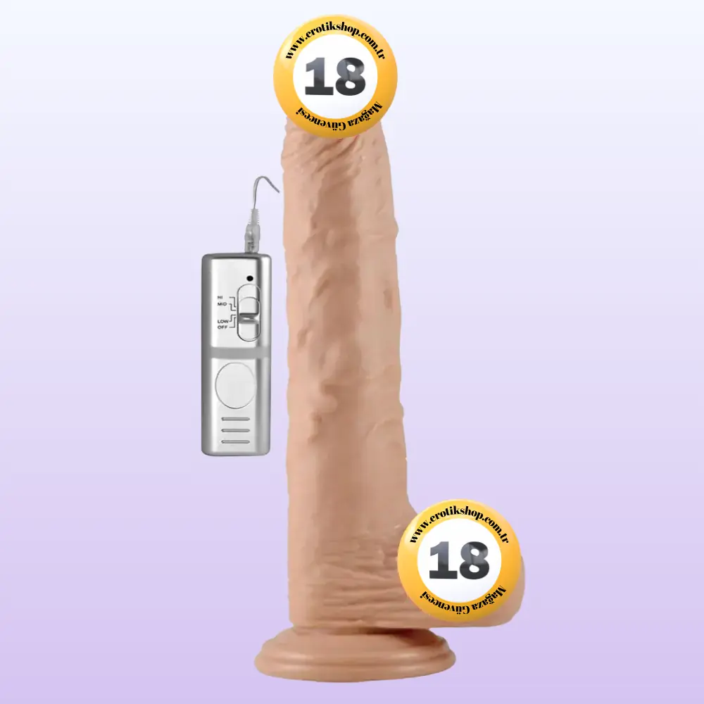 Lovetoy Real Extreme 24 cm Titreşimli Realistik Penis