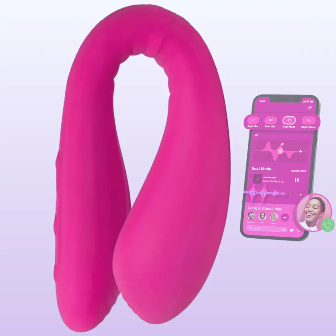 Lovense Dolce Quake App Çift Etki Telefon Konntrollü Couples Partner Vibratör