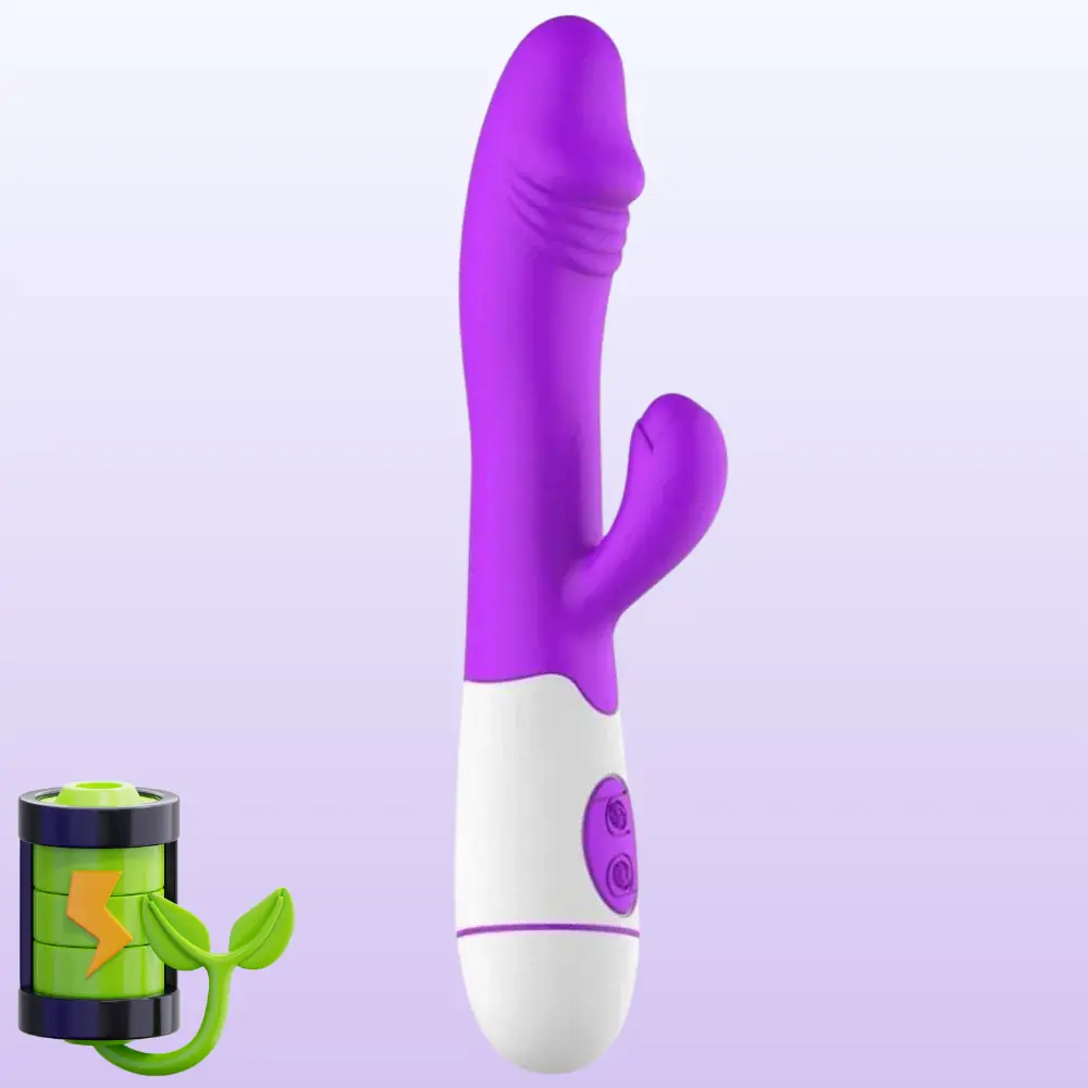 The Vibe Mexbin 30 Mod Titreşimli Rabbit Vibratör-Purple