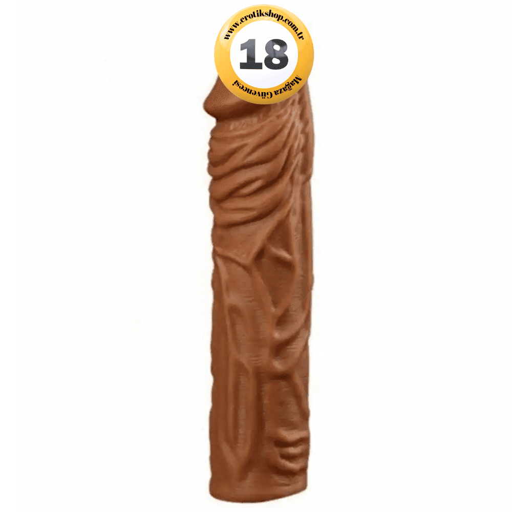 The Penis Sleeve Mega Aftio Yumuşak Realistik Penis Kılıfı