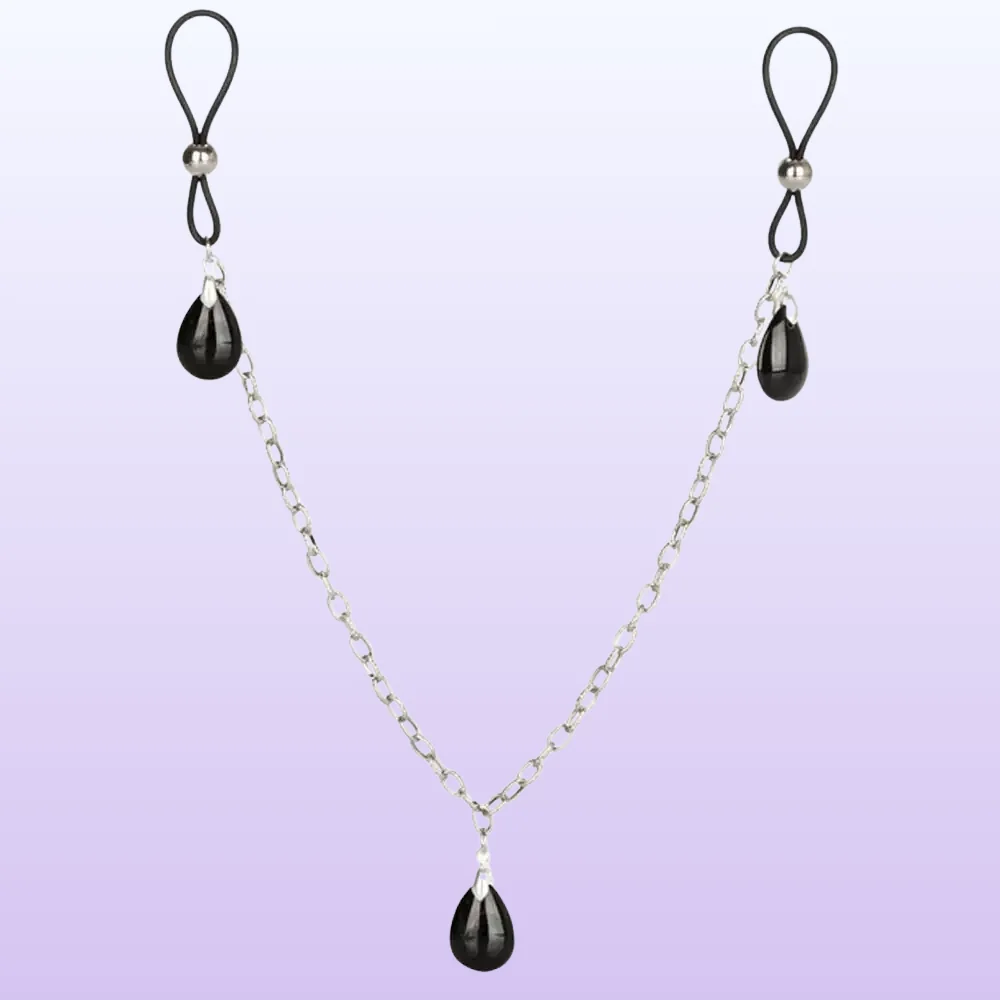 Calexotics Nonpierce Nipple Chain Jewelry Göğüs Klipsi