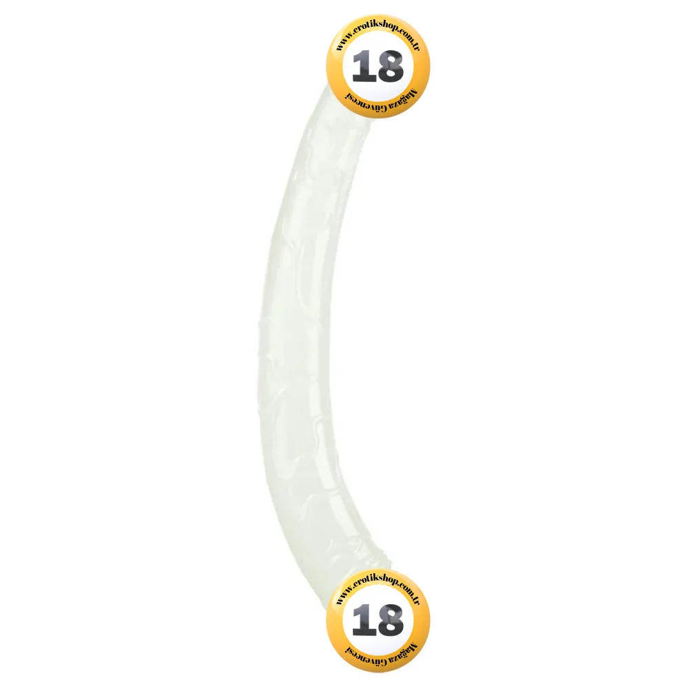 Lovetoy Lumino Play Double Dildo 37 Cm Çift Taraflı Jel Penis LV319024