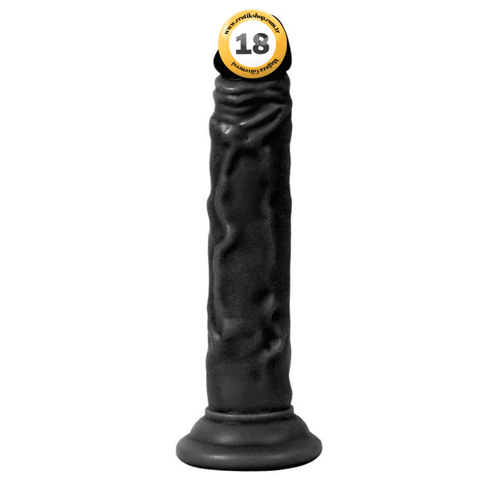 Xise Dildo Series Naturo 18.5 cm Realistik Penis XS-WBC10024-Black