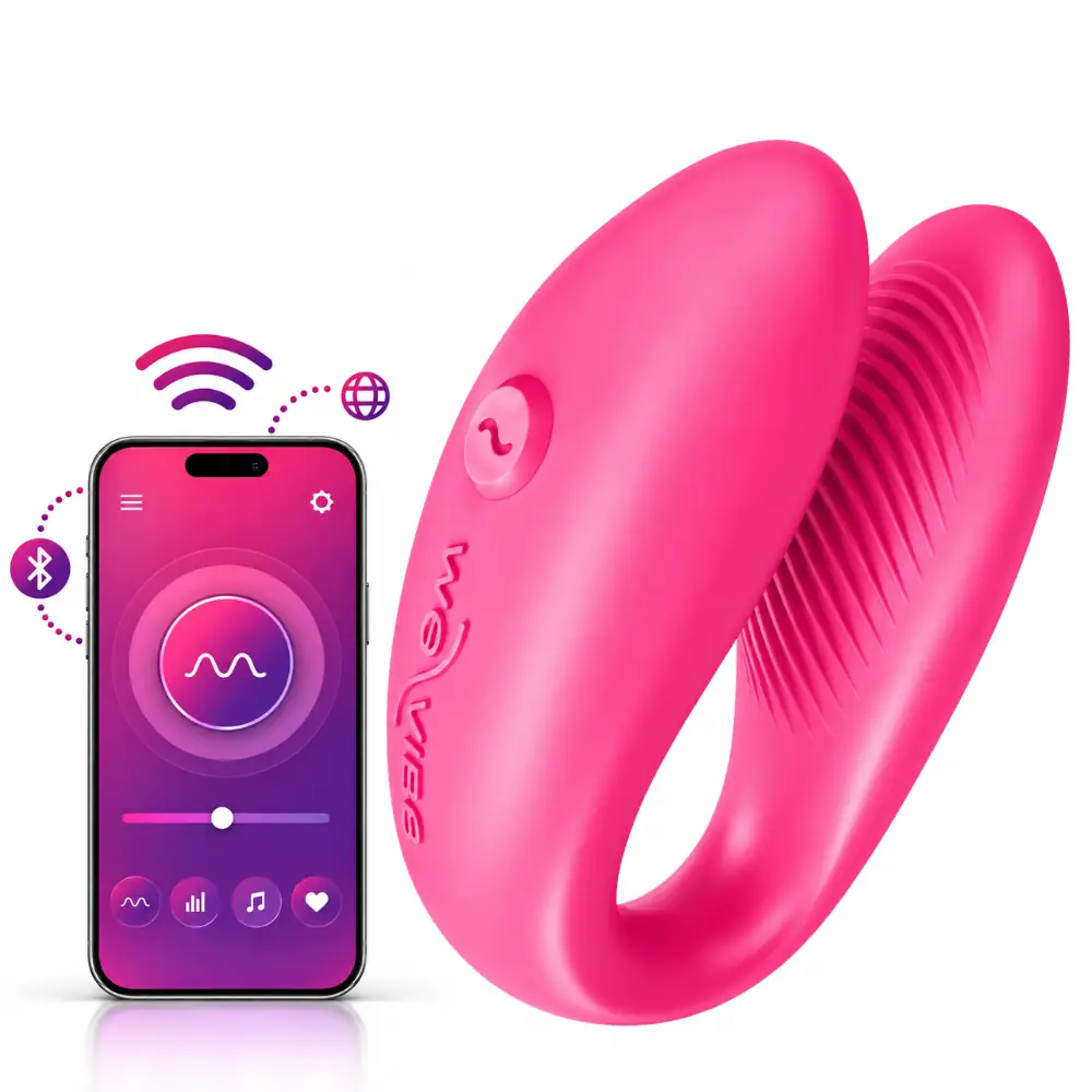 We-Vibe Sync Lite Telefon Kontrollü Çiftlere Özel Vibratör - Pink