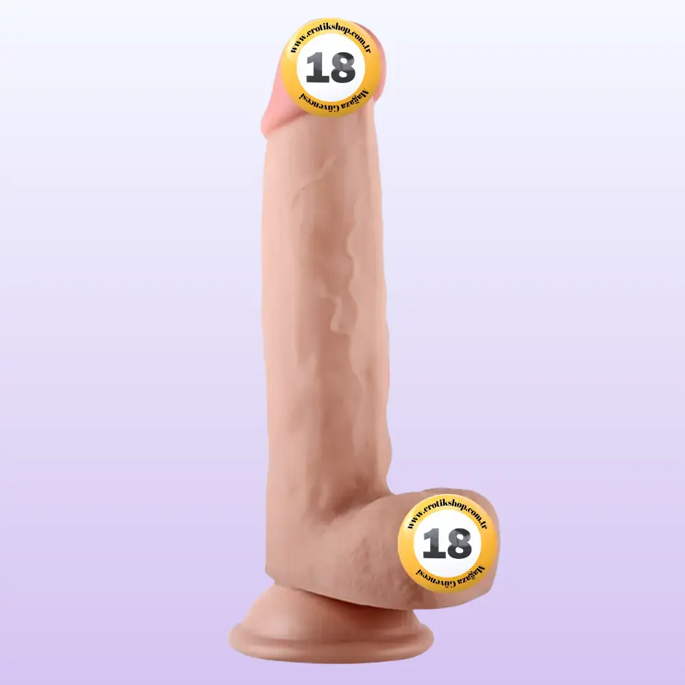 Lovetoy Sliding Skin Hareketli Deri Özellikli 20 Cm Realistik Penis