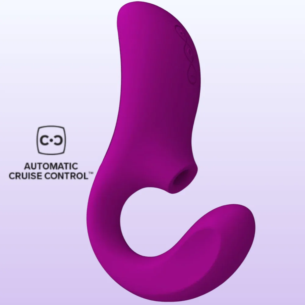 Lelo Enigma Cruise Sonic Clitoral Air Stimulator Deep Rose Emiş Güçlü Vibratör