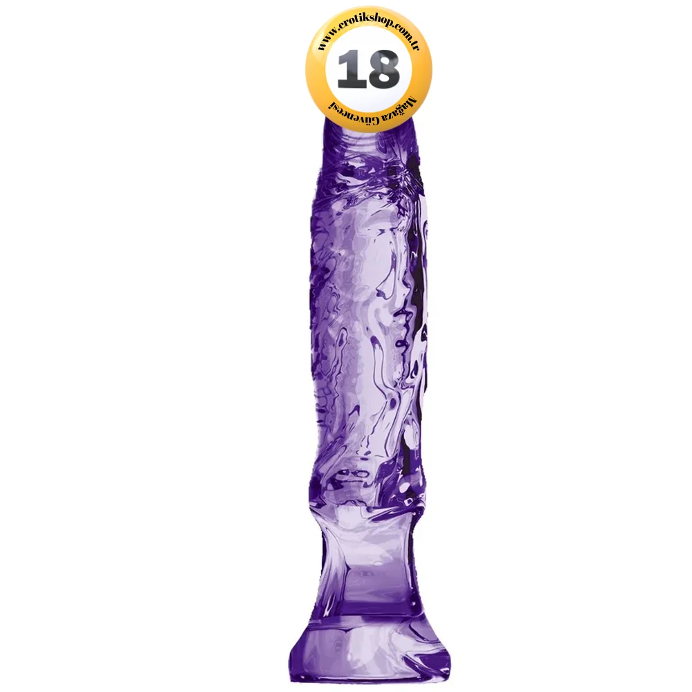 ToyJoy Anal Starter Dick Mor Vajinal ve Anal Jel Doku Penis 16 Cm.