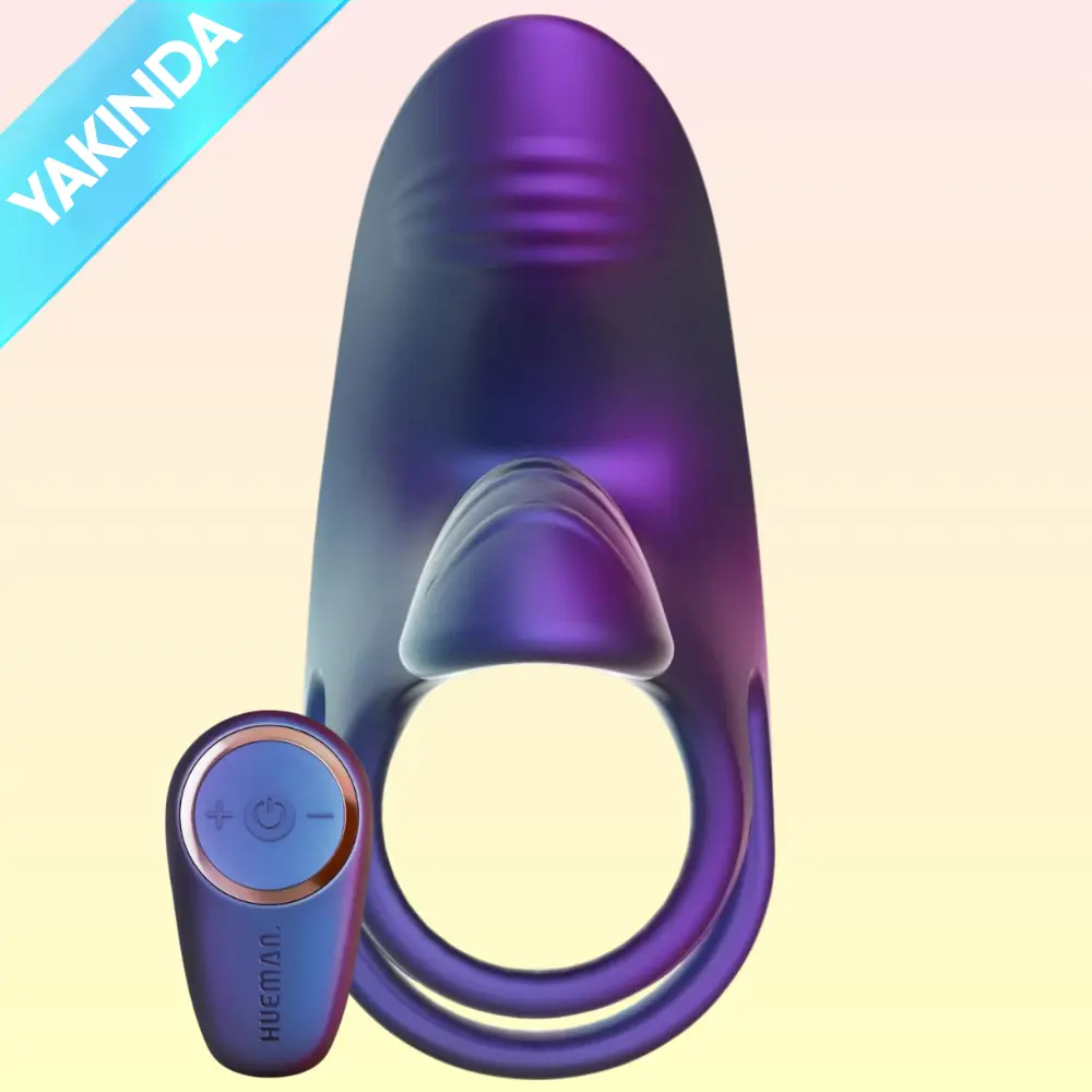 Hueman Vibrating Cock Ring Uzaktan Kumandalı Titreşimli Penis Halkası