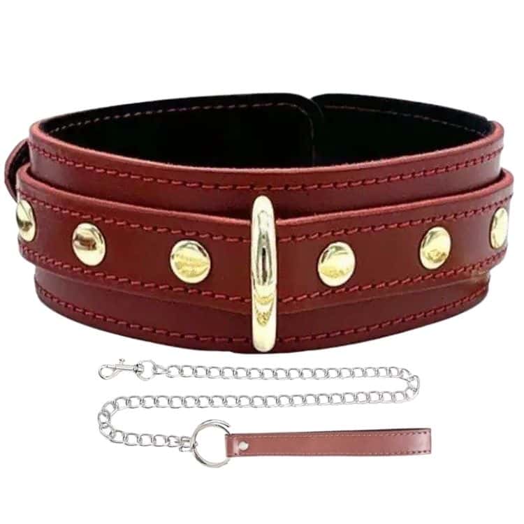 The Fetish Fantasy Series Collar Fetiş Boyun Tasması-Kırmızı