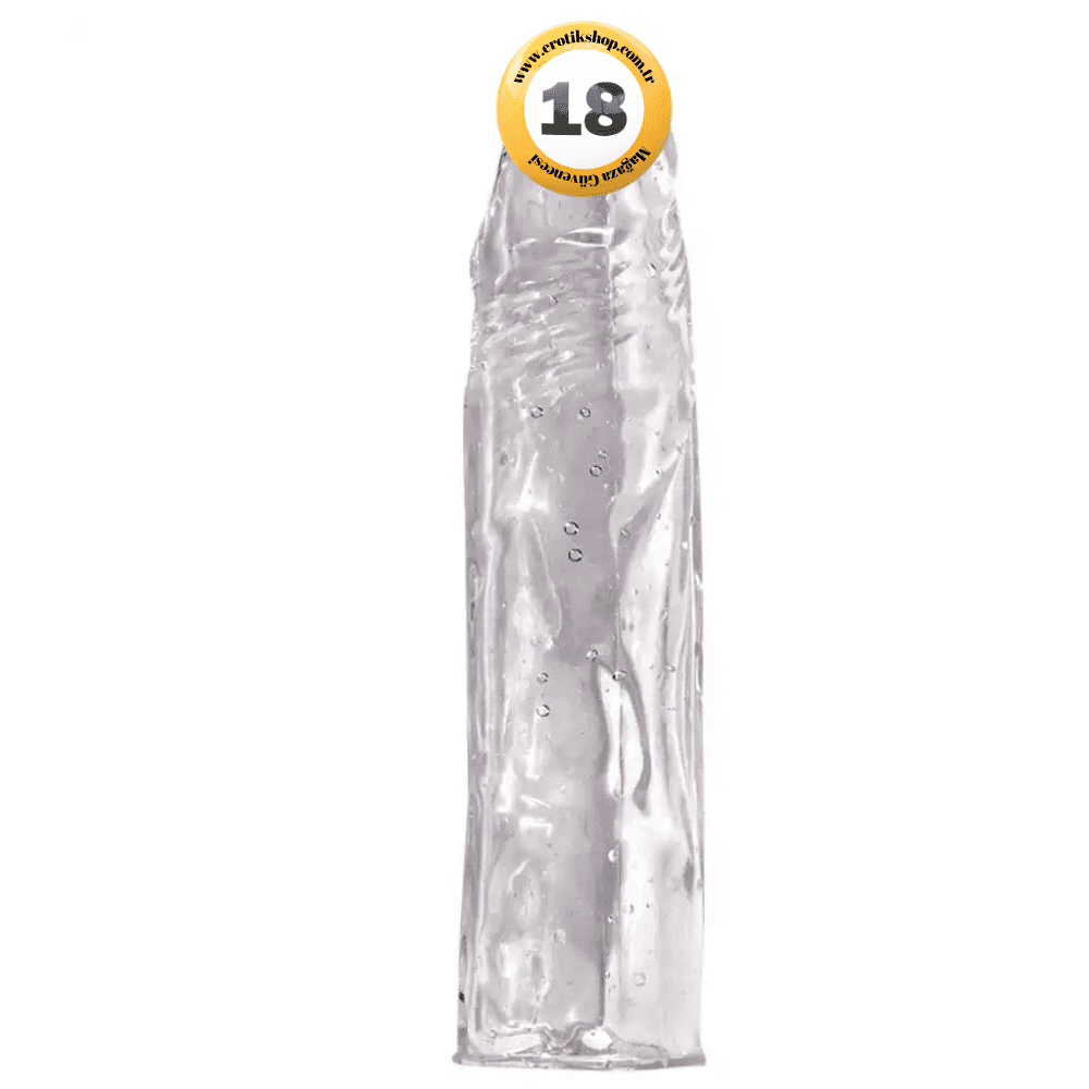 Shequ Beck Penis Sleeve Silikon Şeffaf Penis Kılıfı SQ-ML10013