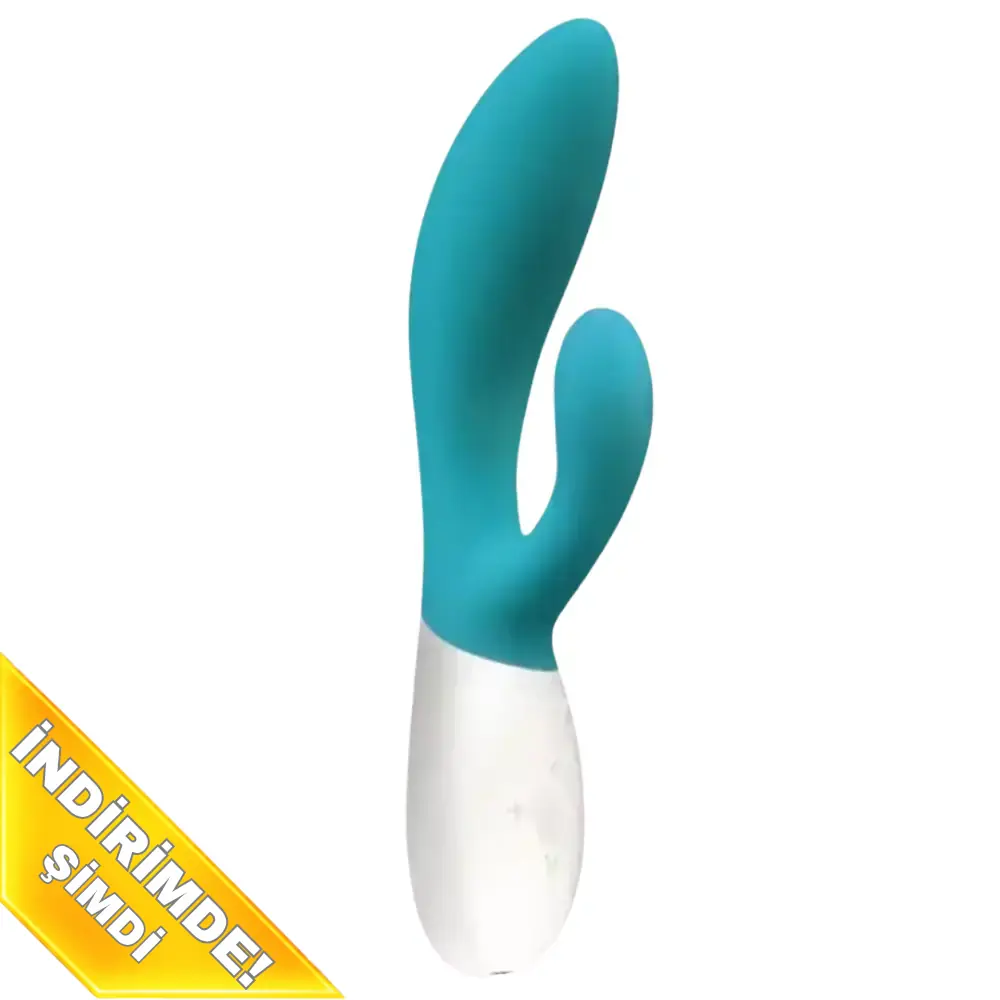 Lelo İna Wave Şarj Edilebilir Hareketli G-Spot Vibratör-Ocean Blue