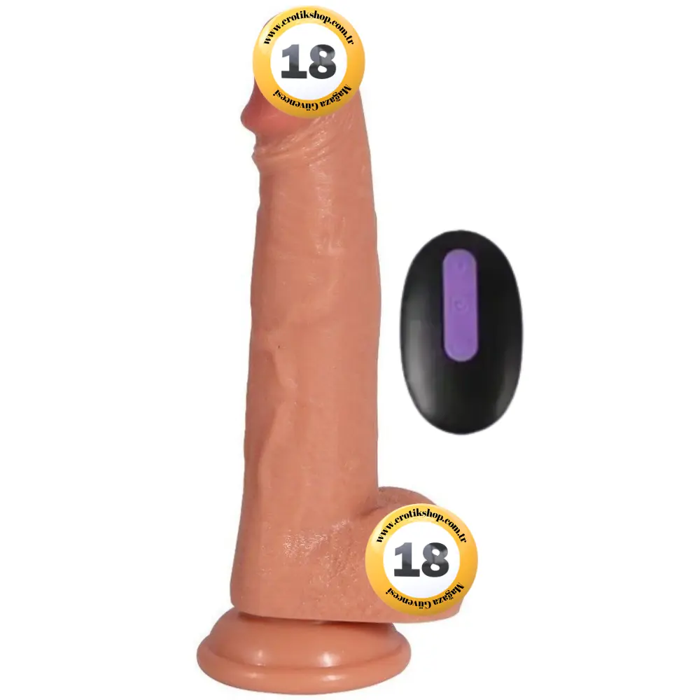Shequ Archie 20 Modlu Titreşimli 21 Cm Realistik Penis