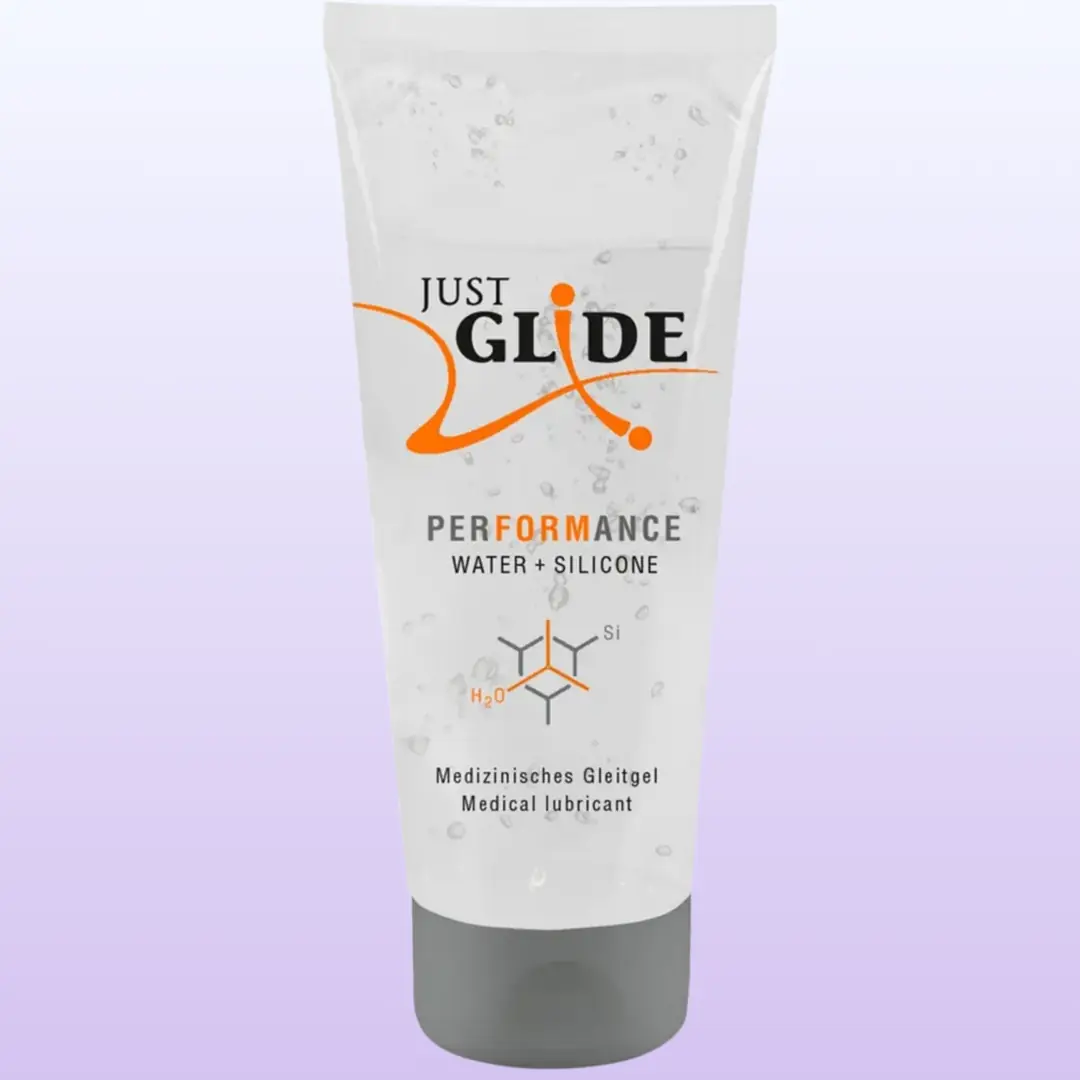 Just Glide Water-Based And Silicone Unisex Performance Gel 200 ml.