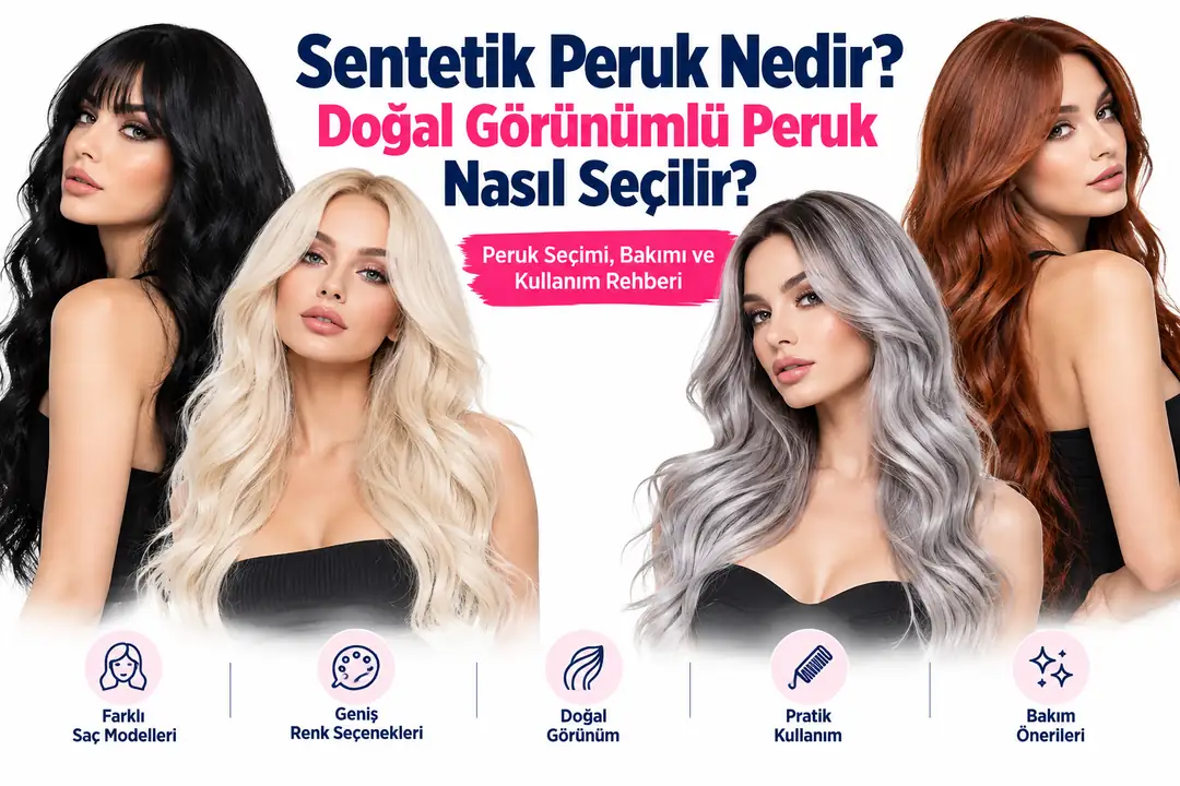Sentetik Peruk Nedir? Doğal Görünümlü Peruk Nasıl Seçilir?