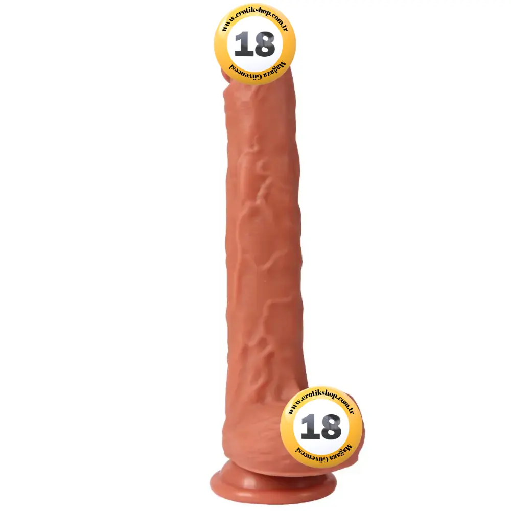 Xise Dildo Series Len Lounger Natural Doku 26.5 cm Büyük Realistik Penis