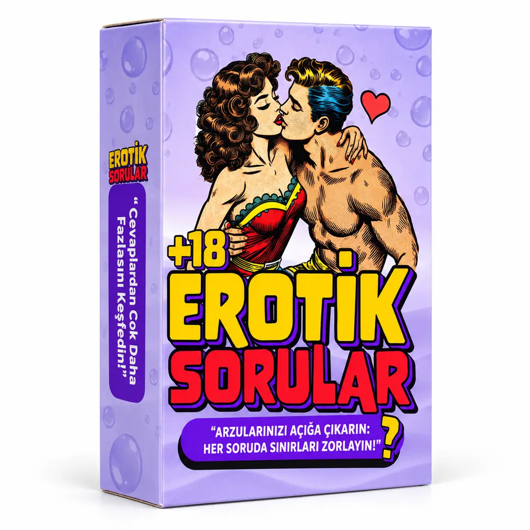 The Erotica Game Erotik Soru Kartları – Çiftlere Özel +18 Yetişkin Oyunu