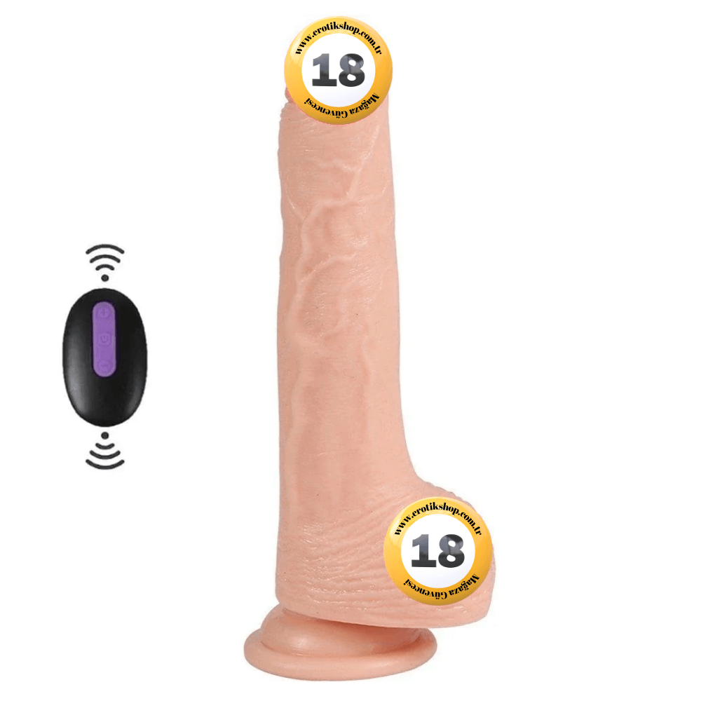 Shequ Dildo Series Harding 20 Mod Titreşimli Realistik Vibratör
