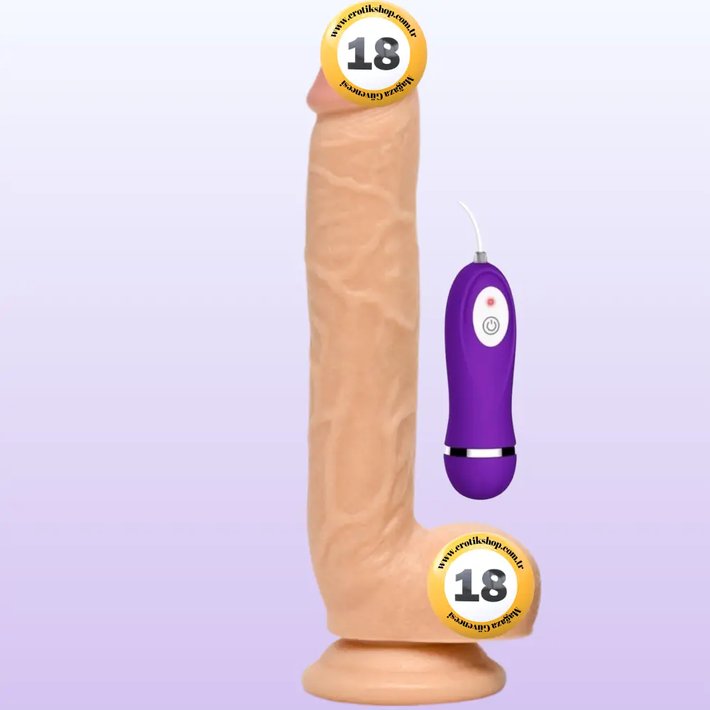 Shequ Vibrating Dildo Optimus 28 cm Titreşimli Realistik Penis XS-WBC10028-V