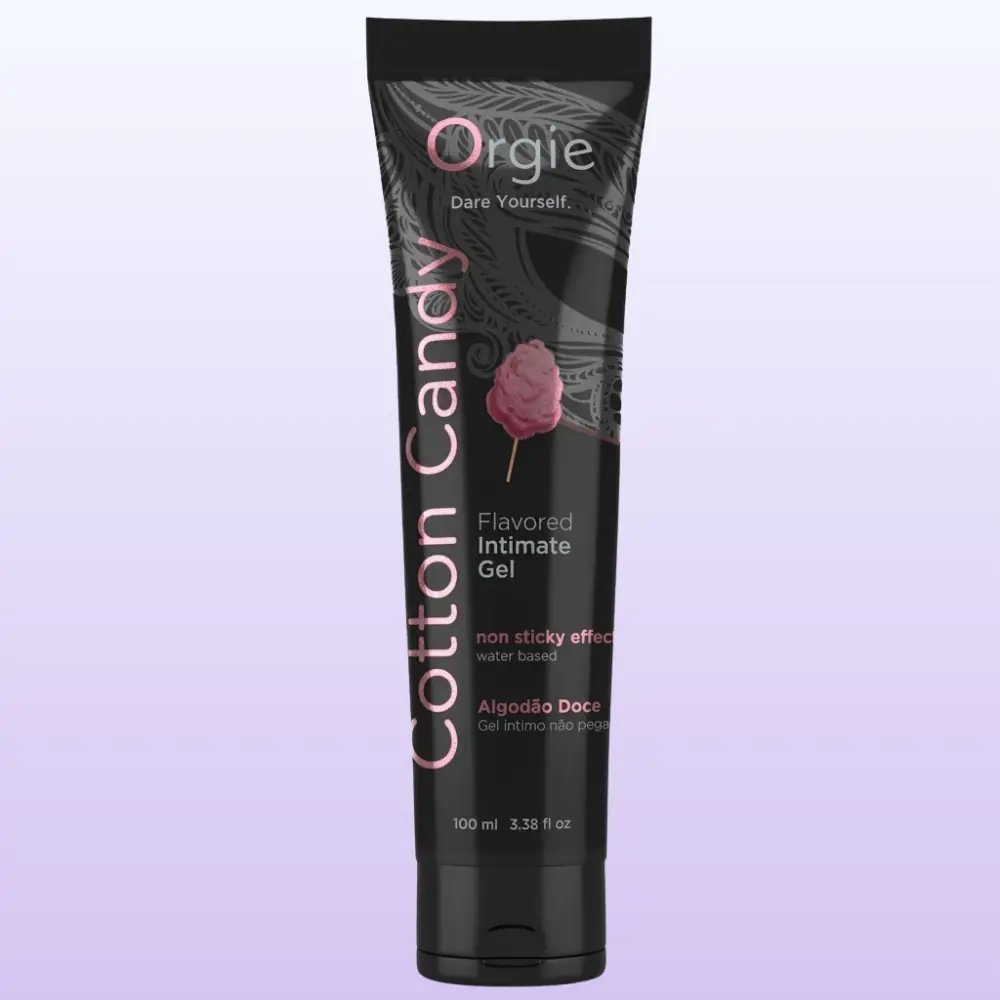 Orgie Cotton Sugar Flavored İntimate Gel Pamuk Şekeri Kayganlaştırıcı Jel 100 Ml.