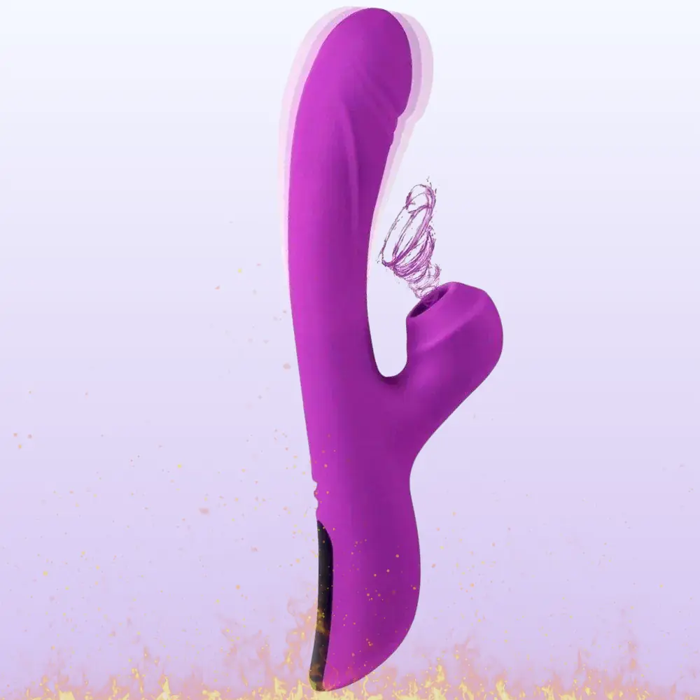 The Vibe Sucking Wendy Emiş Güçlü Isıtmalı Rabbit Vibratör