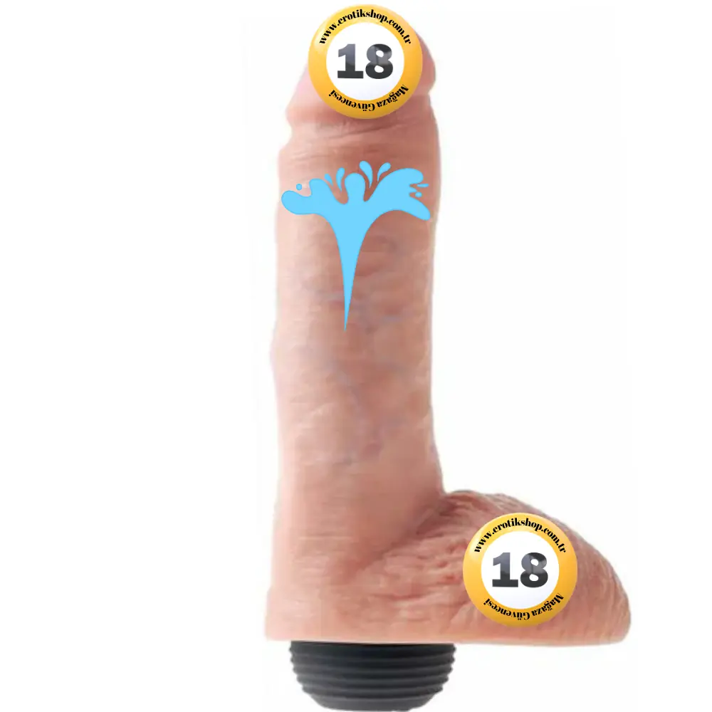 Pipedream King Cock Squirting Boşalabilir 20 Cm Amerikan Penis