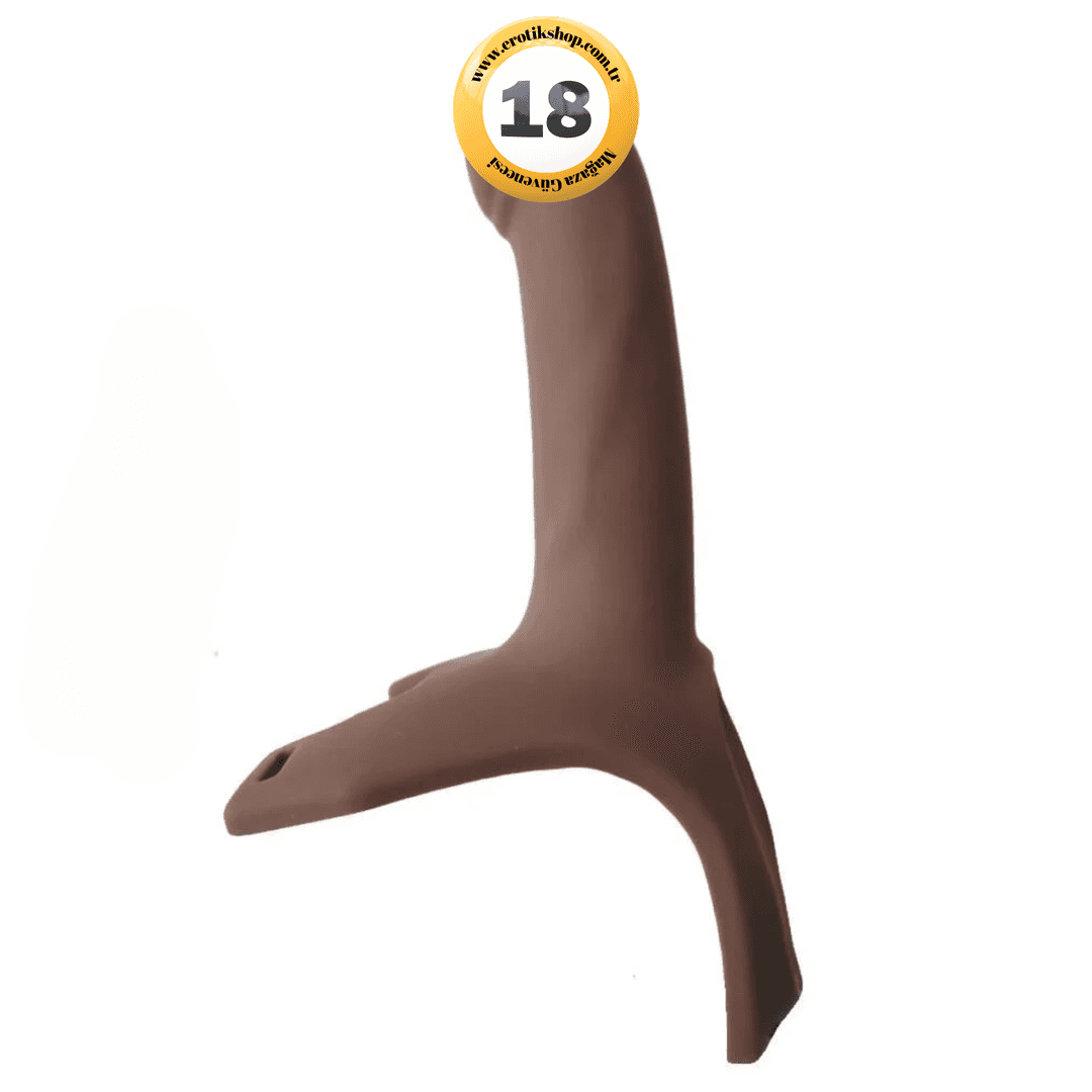 Aphrodisia Hollow Strap-On 5.7'' İçi Boş Belden Bağlamalı Kemerli Penis-Brown