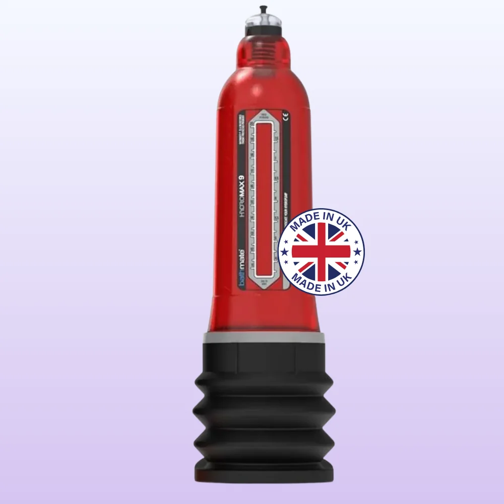 Bathmate HydroMax9 Water Penis Pump Sulu Penis Pompası-Red