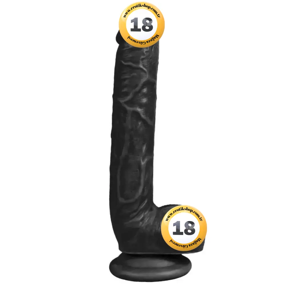 Xise Dildo Series Optimus 26 Cm Büyük Realistik Penis XS-WBC10028-Black