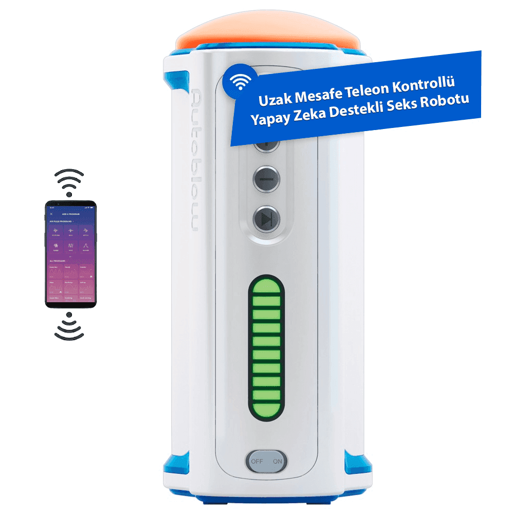 Autoblow A.I.+ Machine Telefon Kontrollü Yapay Zeka Destekli Mastürbatör