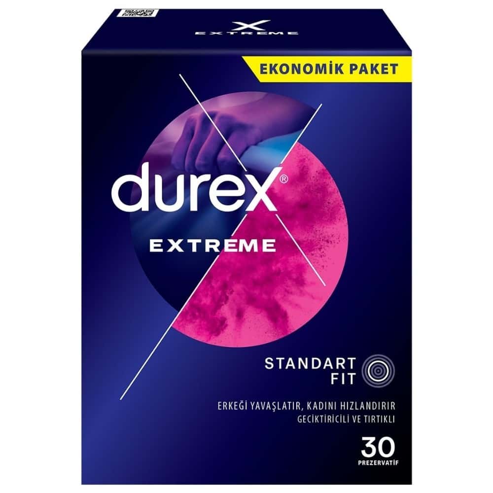 Durex Extreme 30'lu Prezervatif Kondom