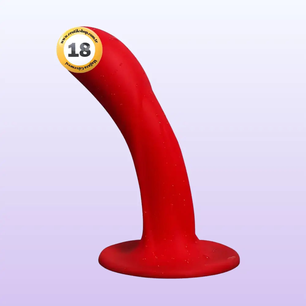 C8 Sabitlenebilir Flexible Testissiz Anal ve Vajinal Dildo