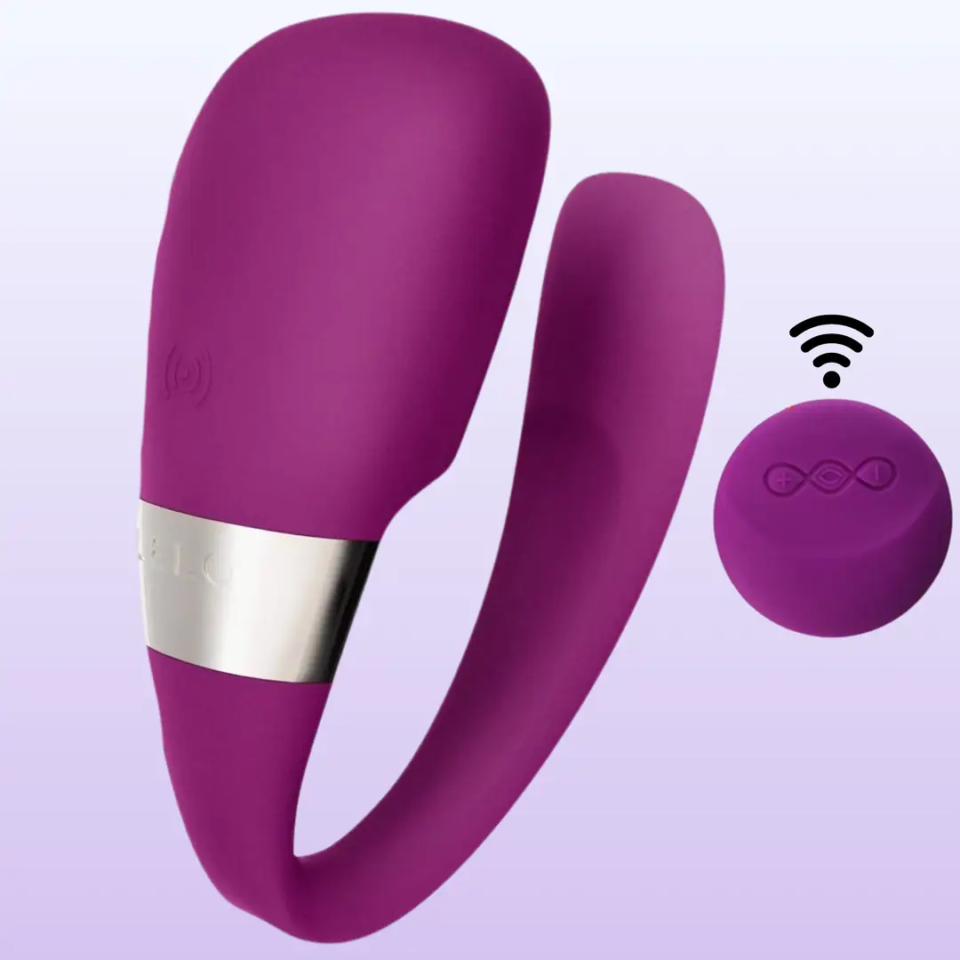 Lelo Tiani 3 Uzaktan Kumandalı Çiftlere Özel Partner Vibratör-Deep Rose